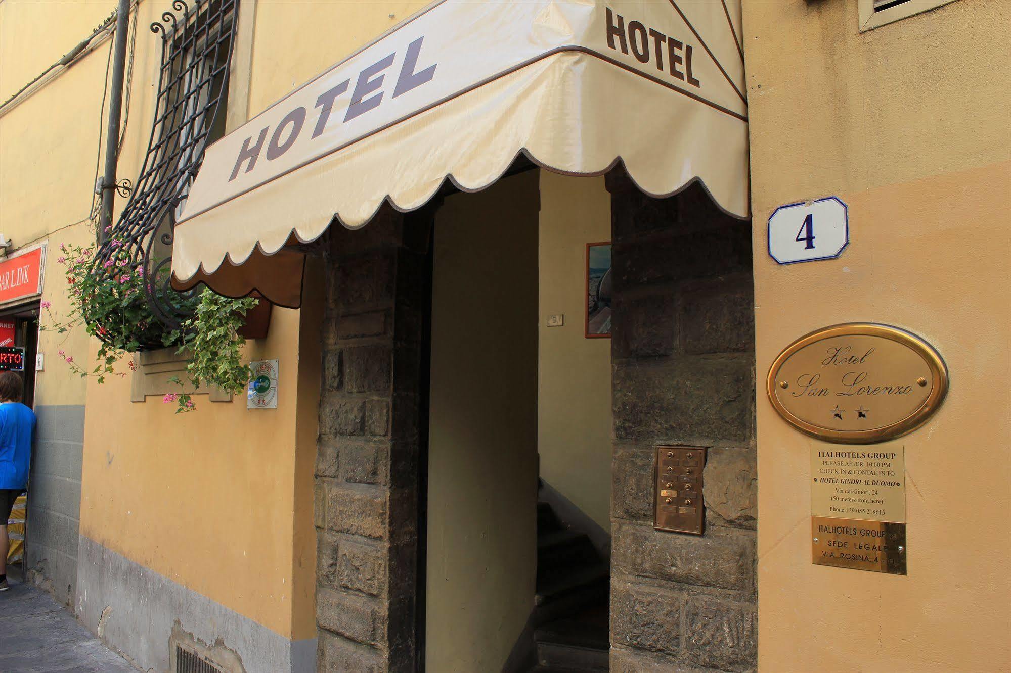Hotel San Lorenzo Флоренция Экстерьер фото